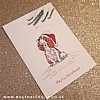 Blenheim Cavalier Christmas Card (Flitter)